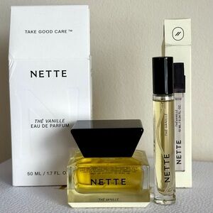 NETTE The Vanille Eau de Parfum bundle 50 ml & 10 ml NEW in box
